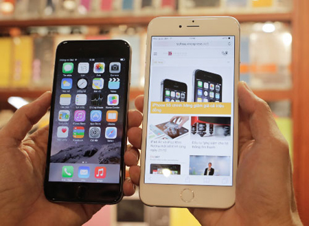 Bộ đôi iPhone 6 bất ngờ về Việt Nam trước khi được bán ra trên thế giới.